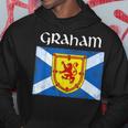 Graham Scottish Clan Name Gift Scotland Flag Festival Graham Funny Gifts Hoodie Unique Gifts