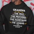 Grandpa Family Quote Usa City Cutlerville Michigan Hoodie Unique Gifts