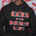 Grandpa Of The Birthday Lady Girl Ladybug Theme Bday Hoodie Unique Gifts