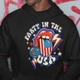 Groovy Disco Funny Party In The Us July 4Th Usa Patriotic Hoodie Unique Gifts