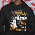 Grumpy Old Bear And His Honey Live Here Hoodie Unique Gifts