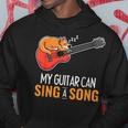 Guitar Sing A Song Corgi Sleeping Acoustic Guitarist Hoodie Unique Gifts