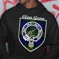 Gunn Surname Last Name Scottish Clan Tartan Badge Crest Funny Last Name Designs Funny Gifts Hoodie Unique Gifts