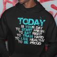 Gym Motivation Workout Quote Motivational Fitness Lover Gift Hoodie Unique Gifts