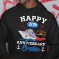 Happy 20Th Anniversary Cruise Funny Wedding Anniversary Hoodie Funny Gifts