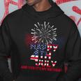 Happy 4Th Of July Yes Its My Birthday Usa American Holiday Hoodie Unique Gifts