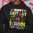 Happy Last Day Of School 2Nd Grade Funny Hello Summer Hoodie Unique Gifts