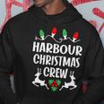 Harbour Name Gift Christmas Crew Harbour Hoodie Funny Gifts