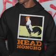 Head Honcho Vintage Rooster Illustration Perfect Boss Hoodie Unique Gifts