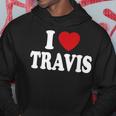 I Heart Love Travis Hoodie Unique Gifts