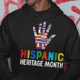 Hispanic Heritage Month Hand Flag Root Latino Hoodie Unique Gifts
