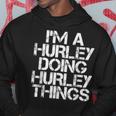 Hurley Funny Surname Family Tree Birthday Reunion Gift Idea Hoodie Unique Gifts