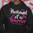 Husband Of A Warrior Breast Cancer Awareness Month Support Hoodie Unique Gifts