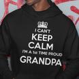 I Cant Keep Calm Im A 1St Time Proud Grandpa Gift Hoodie Unique Gifts