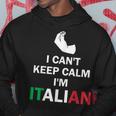 I Cant Keep Calm Im Italian Funny Hand Gesture Hoodie Unique Gifts