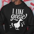 I Like Geese Owner Lover Goose Animal Hoodie Unique Gifts