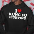 I Love Heart Kung Fu Fighting Hoodie Unique Gifts