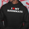I Love My Roommate- I Heart My Roommate Red Heart Hoodie Funny Gifts