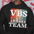 I Love Vbs 2023 Chess Game Vacation Bible School Knight Hoodie Funny Gifts