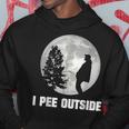 I Pee Outside I Love Peeing Outside Funny Camping Funny Hoodie Unique Gifts