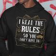 I Read The Rules So You Dont Have To Board Games Cards Games Funny Gifts Hoodie Unique Gifts