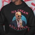 Ice Cream Socialism Rules For Thee Not For Me Joe Biden Socialism Funny Gifts Hoodie Unique Gifts