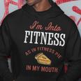 Ich Bin In Fitness Funny Apple Pie Lover Hoodie Unique Gifts