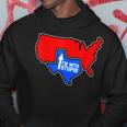 Im With Stupid Funny Texas Proud United State Map Jokes Hoodie Unique Gifts