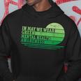 In May We Wear Green Mental Health Awarenes Retro Vintage Hoodie Personalized Gifts