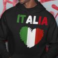Italy Flag Holiday Italy Heart Italian Flag Hoodie Unique Gifts