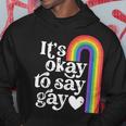 Its Ok To Say Gay Equality Lgbt Gay Pride Human Rights Love Hoodie Personalized Gifts