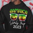 Jamaica Girls Trip 2023 Summer Vacation Funny Girls Trip Funny Designs Funny Gifts Hoodie Unique Gifts