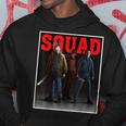 Jason Squad Halloween Horror Funny Scary Distressed Costume Halloween Funny Gifts Hoodie Unique Gifts