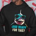 Jaw Ready For This Week - Funny Friday Shark Vacation Summer Hoodie Unique Gifts
