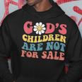 Jesus Christ Gods Children Are Not For Sale Christian Faith Christian Gifts Hoodie Unique Gifts