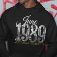 June 1989 30 Year Old 1989 30Th Birthday Gift Hoodie Unique Gifts