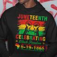 Junenth Breaking Every Chain 1865 Black American Freedom Hoodie Unique Gifts