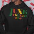 Junenth Celebrate Black Freedom 1865 Junenth Afro Hoodie Unique Gifts