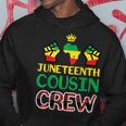 Junenth Cousin Crew Black History Boys Girls Kids Toddler Hoodie Unique Gifts