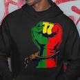 Junenth Fist Black African American Freedom Since 1865 Hoodie Unique Gifts