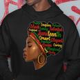 Junenth Is My Independence Day Afro Melanin Black Queen Hoodie Unique Gifts