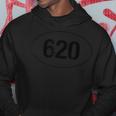 Kansas Area Code 620 Oval State Pride Hoodie Unique Gifts