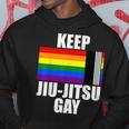Keep Jiu Jitsu Gay Lgbt Gay Pride Month 2023 Ally Flag Hoodie Unique Gifts
