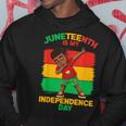 Kids Junenth Is My Independence Day Hoodie Unique Gifts