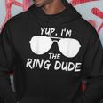 Kids Yup Im The Ring Dude Funny Kids Ring Bearer Hoodie Unique Gifts