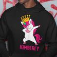 Kimberly Personalized Dabbing Unicorn Queen Hoodie Unique Gifts