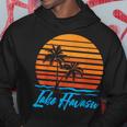 Lake Havasu Sunset Palm Trees Beach Vacation Tourist Gifts Vacation Funny Gifts Hoodie Unique Gifts