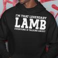 Lamb Surname Funny Team Family Last Name Lamb Hoodie Unique Gifts