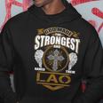 Lao Name Gift God Made Lao Hoodie Funny Gifts
