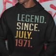 Legend Since July 1971 49Th Birthday Gift 49 Year Old Hoodie Unique Gifts